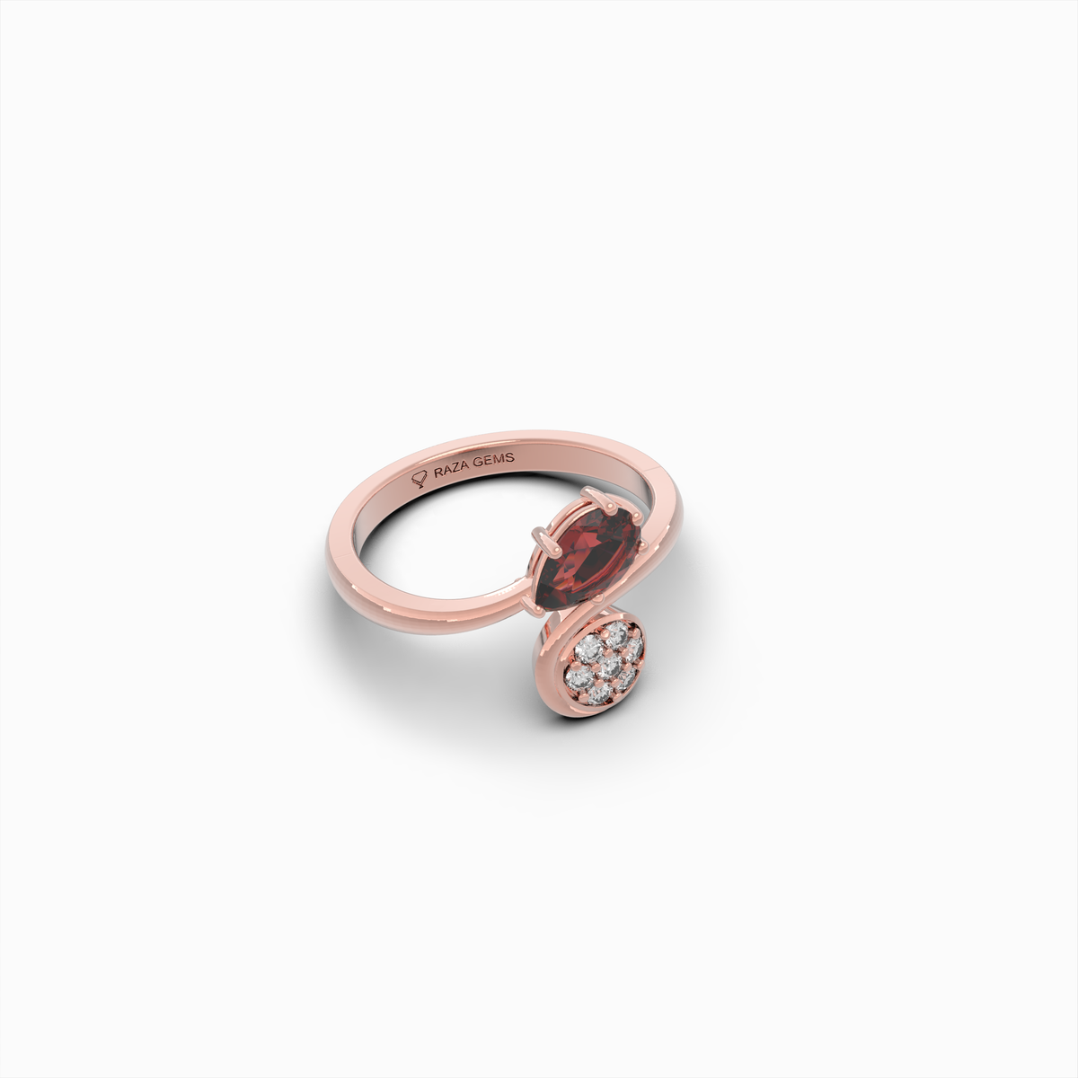 Natural Ruby Ring - Daria