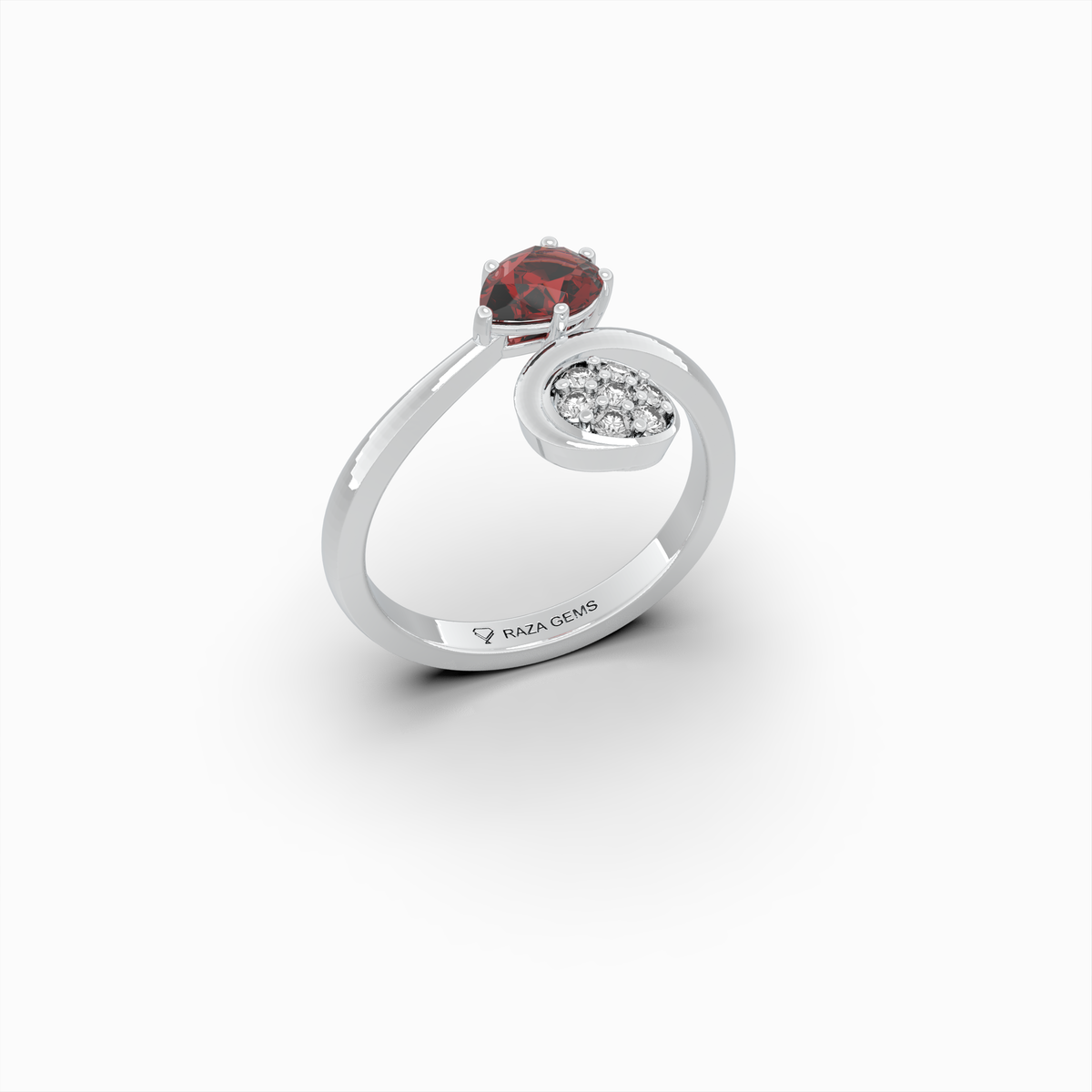 Natural Ruby Ring - Daria