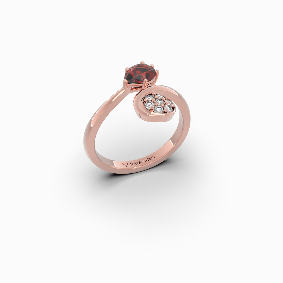 Natural Ruby Ring - Daria
