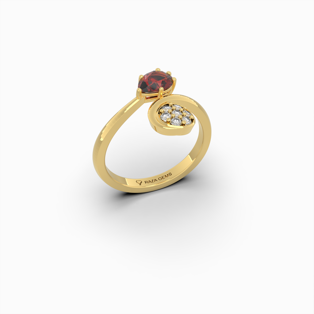 Natural Ruby Ring - Daria