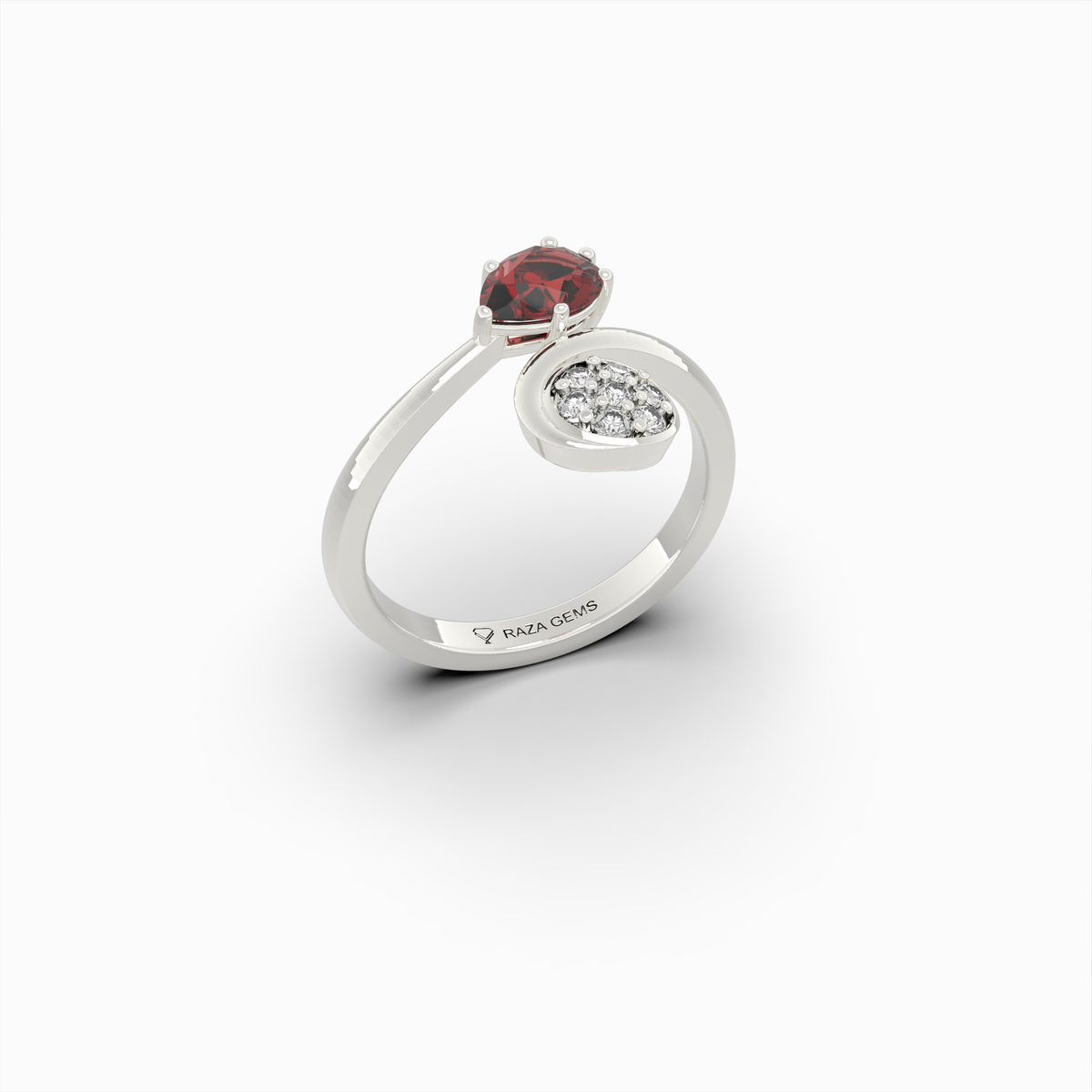 Natural Ruby Ring - Daria