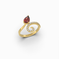 Natural Ruby Ring - Eleonora