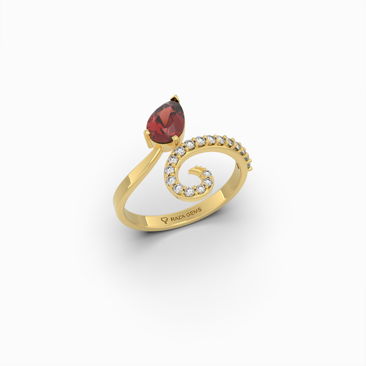 Natural Ruby Ring - Eleonora