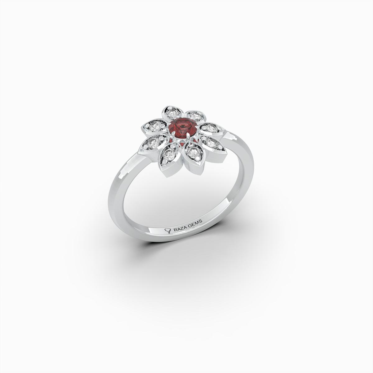 Natural Ruby Ring - Lyubov