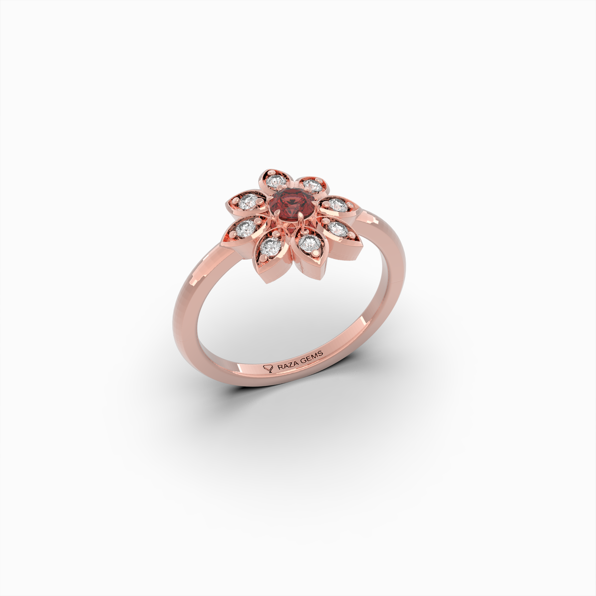 Natural Ruby Ring - Lyubov