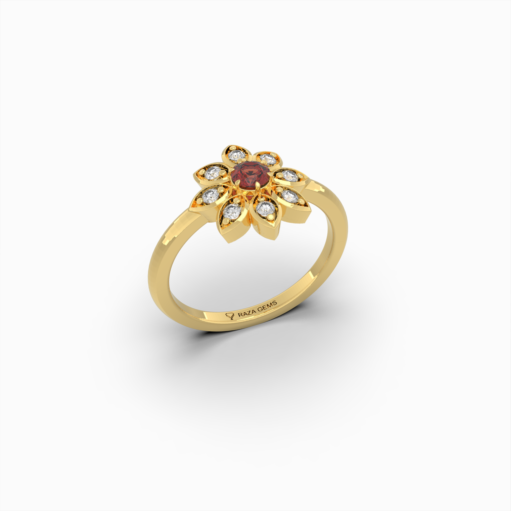 Natural Ruby Ring - Lyubov