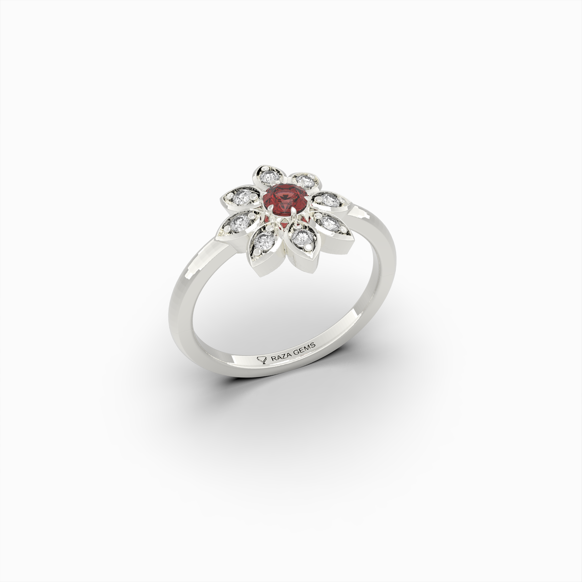Natural Ruby Ring - Lyubov