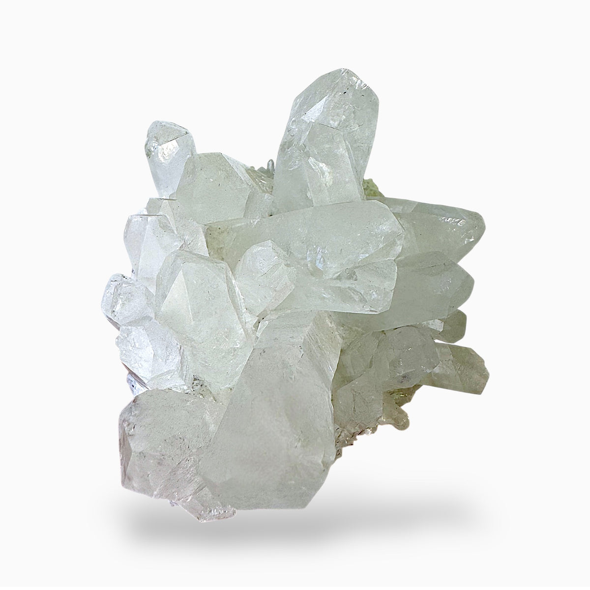 White Crystal Natural Raw Mountain Stone Big Size